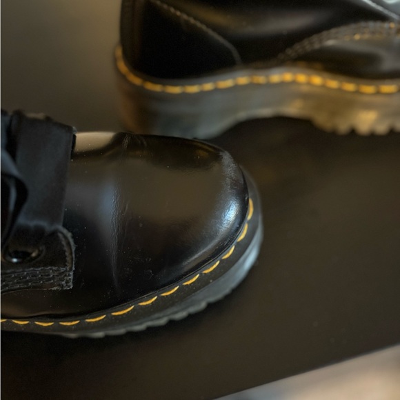 Dr. Martens Black Platform Boots - Picture 5 of 8